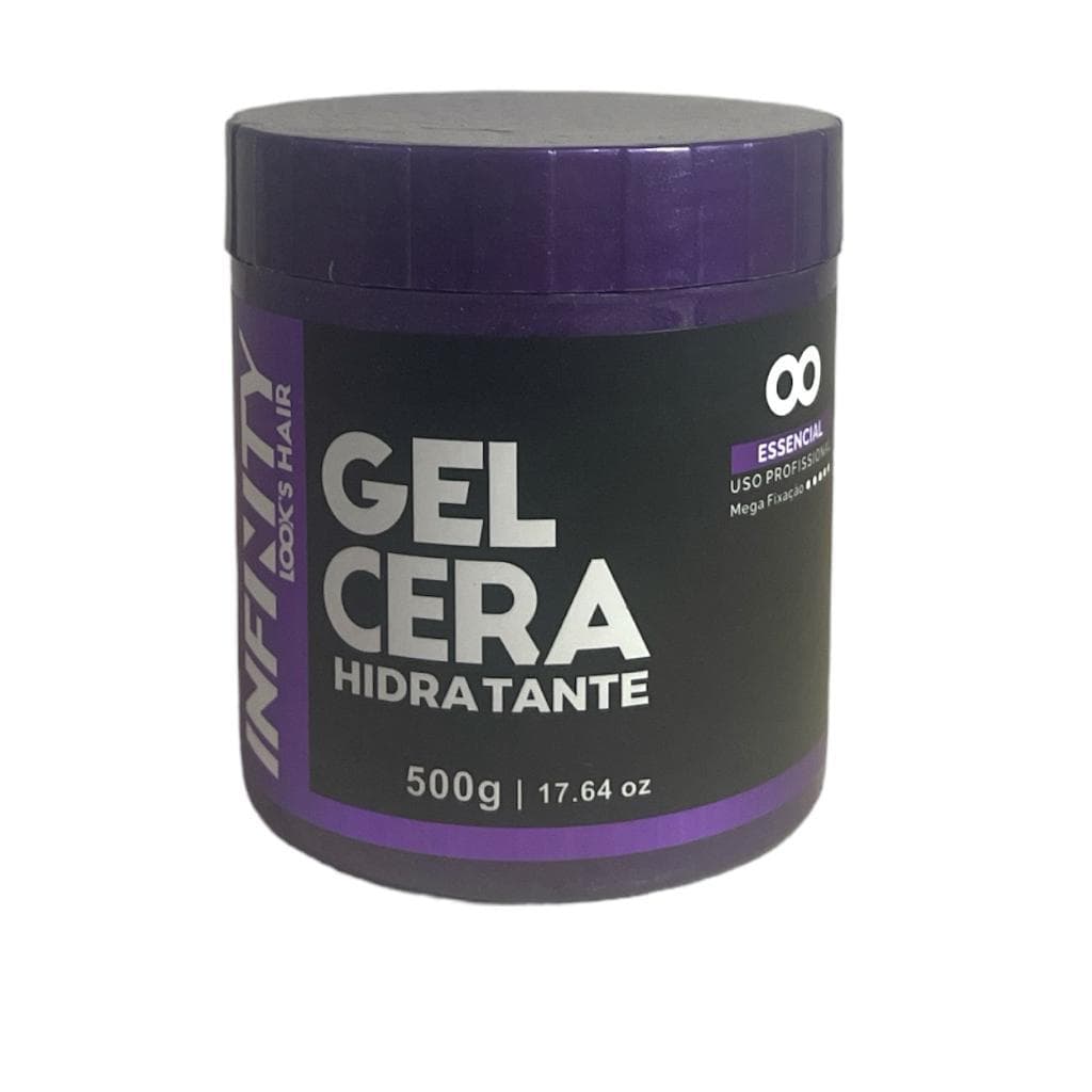 gel cola cera hidratante infinity looks hair 500gr