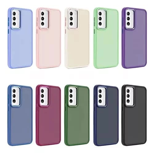 Capa Space Colorida Galaxy A15 A14 A06 A05  A34 A54 A35 A55 Acrilica Colorida detalhe metalizado Capinha