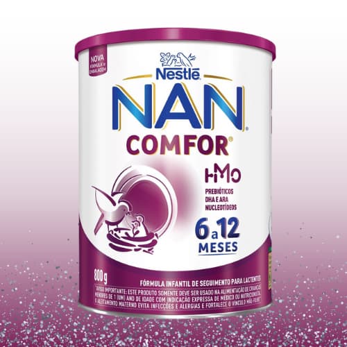 Nan Comfor 2 Fórmula Infantil 6-12 Meses 800g