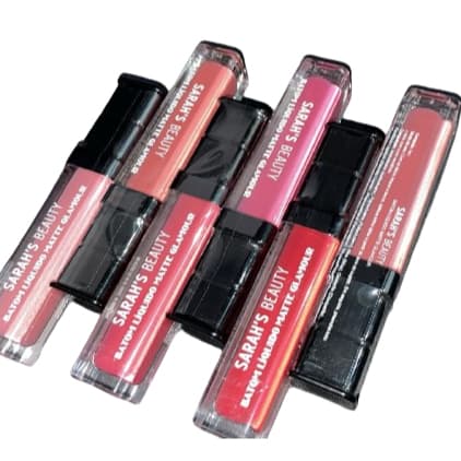 Kit Com 6 Batom Liquido Matte Glamour  - Sarah's Beauty