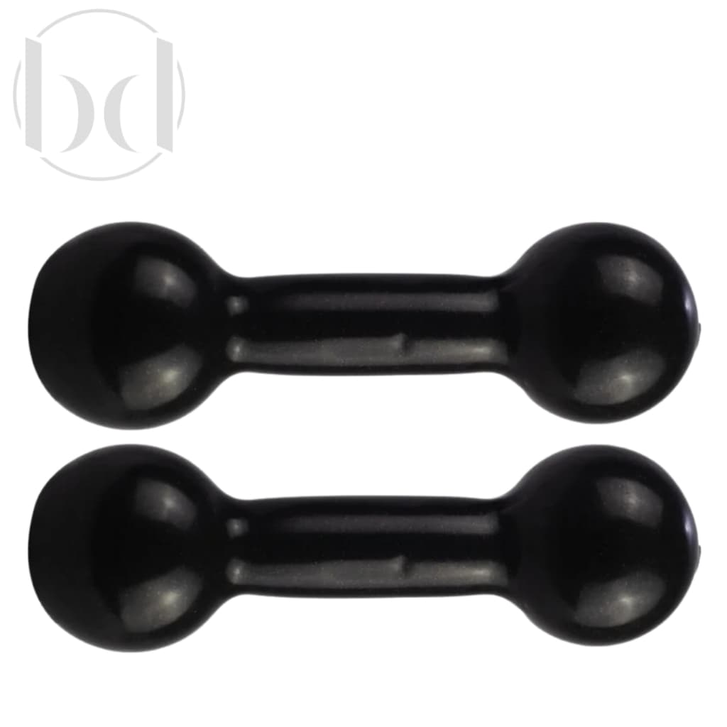 Par Halter Bola Emborrachado 5kg (2un) Academia Funcional Crosfit