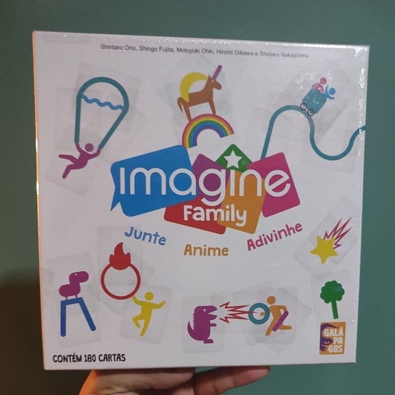 Imagine Family Jogo de Tabuleiro Galápagos Jogos