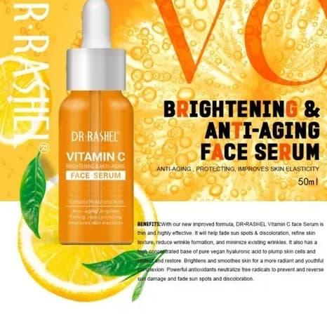 Dr. Rashel Serum Facial Vitamina C + Ácido Hialurônico 50 Ml