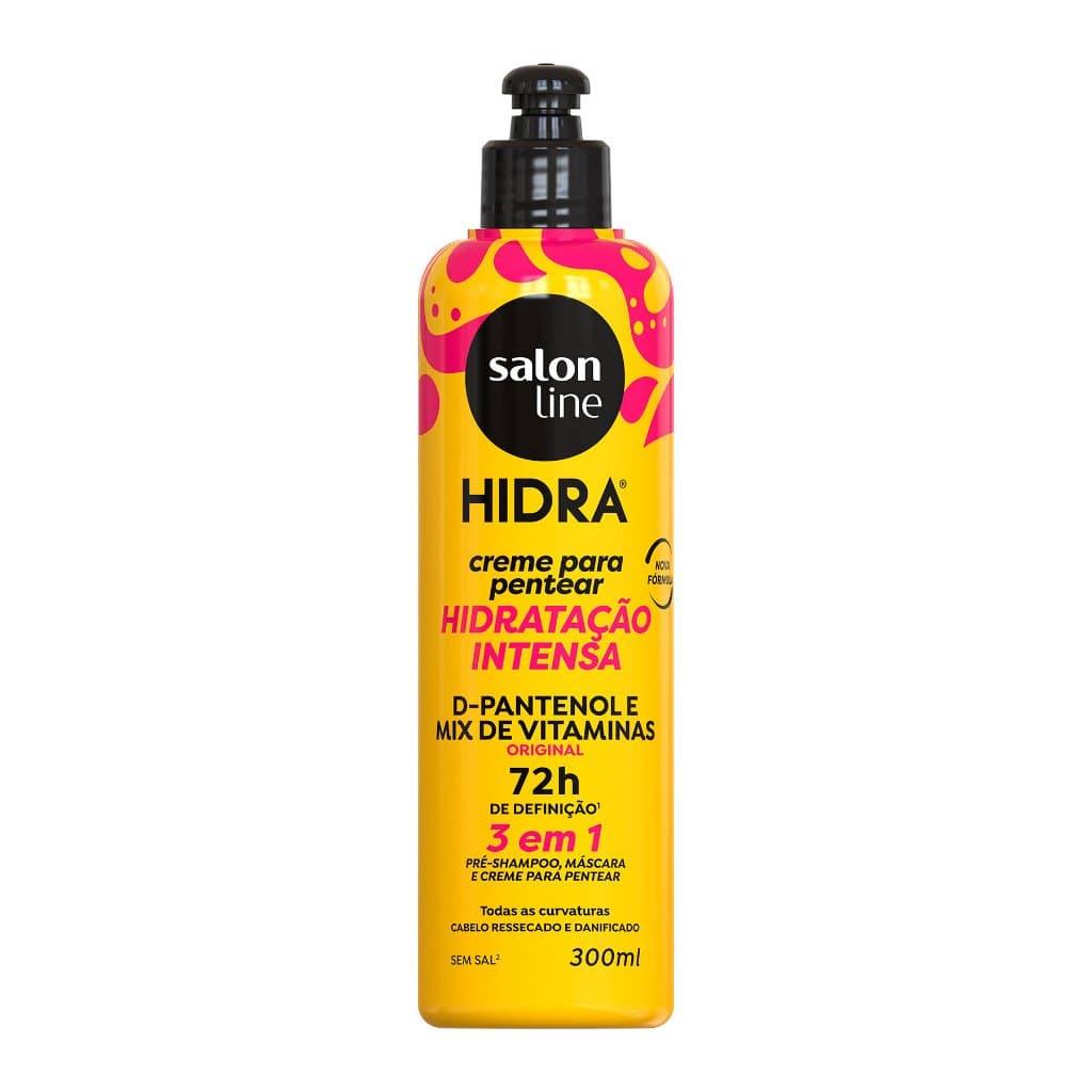 Creme Para Pentear 3 em 1 Hidra D-Pantenol 300ml