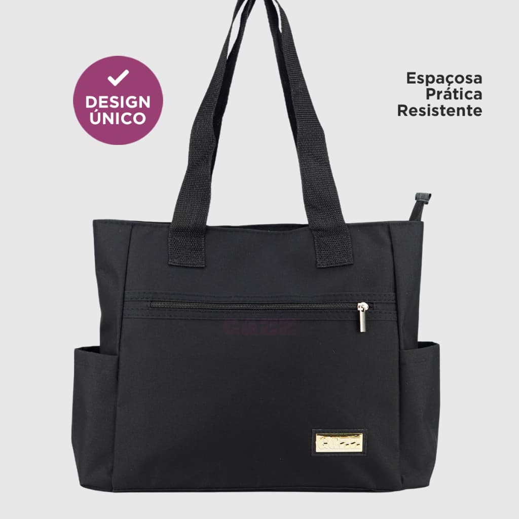 Bolsa Feminina Grande de Ombro Pasta Universitaria Notebook Curso Faculdade