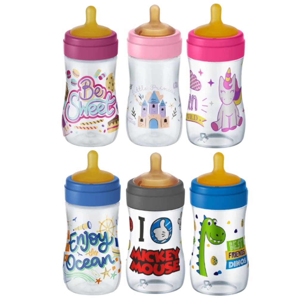 Mamadeira Bico Látex Super Evolution Antivazamento Air System 300mL Lillo +6m + Bico Silicone