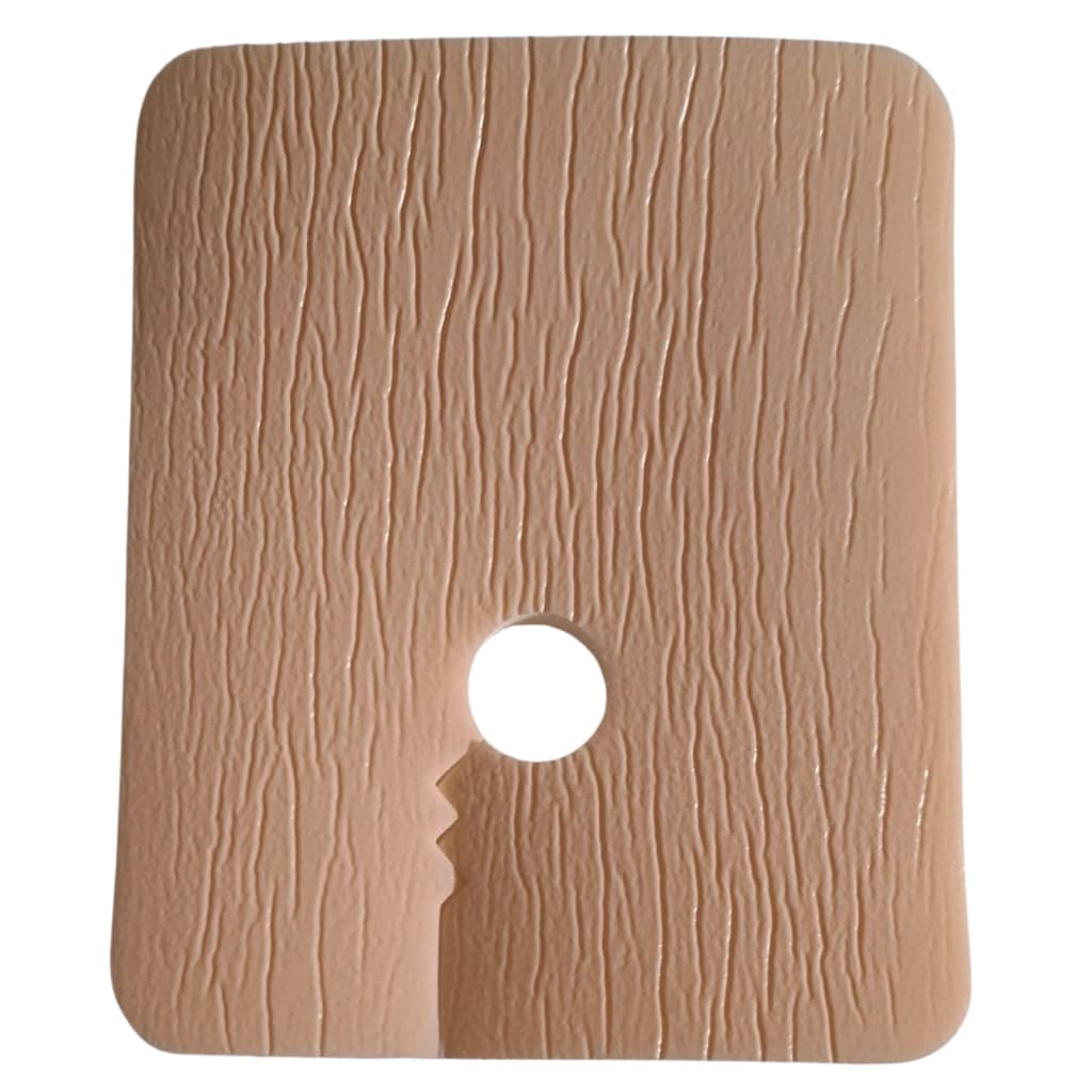 Curativo Espuma Traqueostomia 8cmx9cm Pharmaplast- Kit com 05