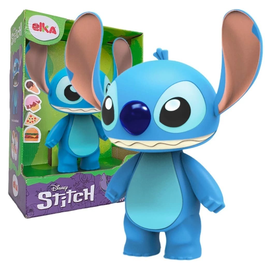 Boneco Stitch Original Articulado Realista Disney Lilo e Stitch Brinquedo Infantil Elka