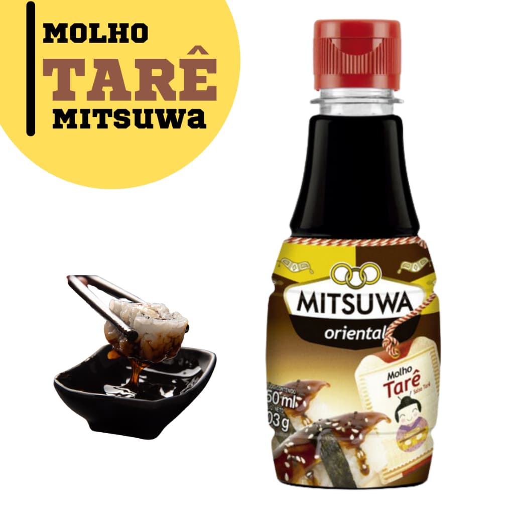 Molho Tarê Mitsuwa 250ml Hot Rol Temaki Sushi Teriyaki