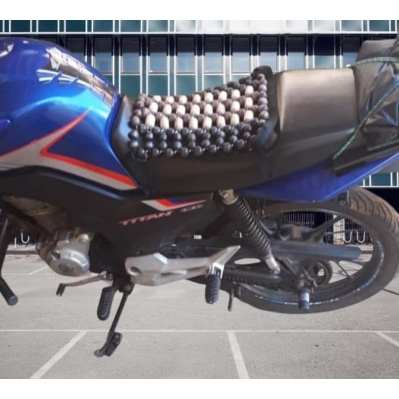 camada de bolinhas banco moto linha Honda conforto massagem anti impacto moto uber 99moto indriv motoqueiro de app