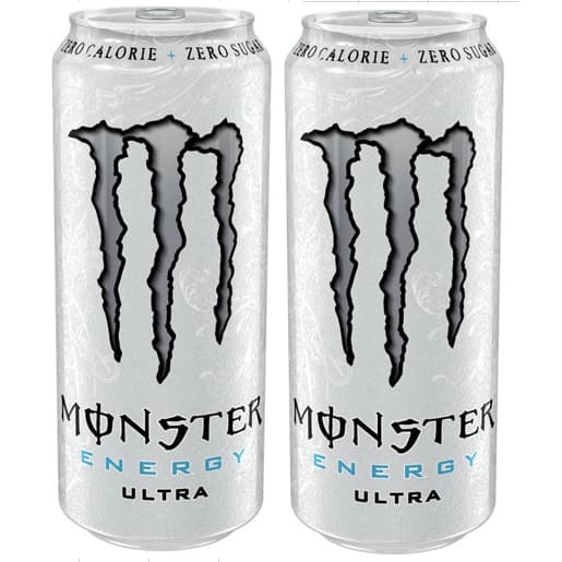 Kit 2 Energético Monster Energy Ultra Zero Açúcar 473ml