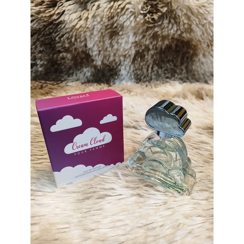 Perfume feminino CREAM CLOUD BLUE (ESSENCIA DOCE) IMPORTADO 30 ML