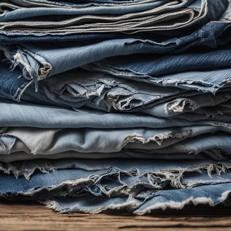 Retalho Jeans Pequeno - 1kg Patchwork