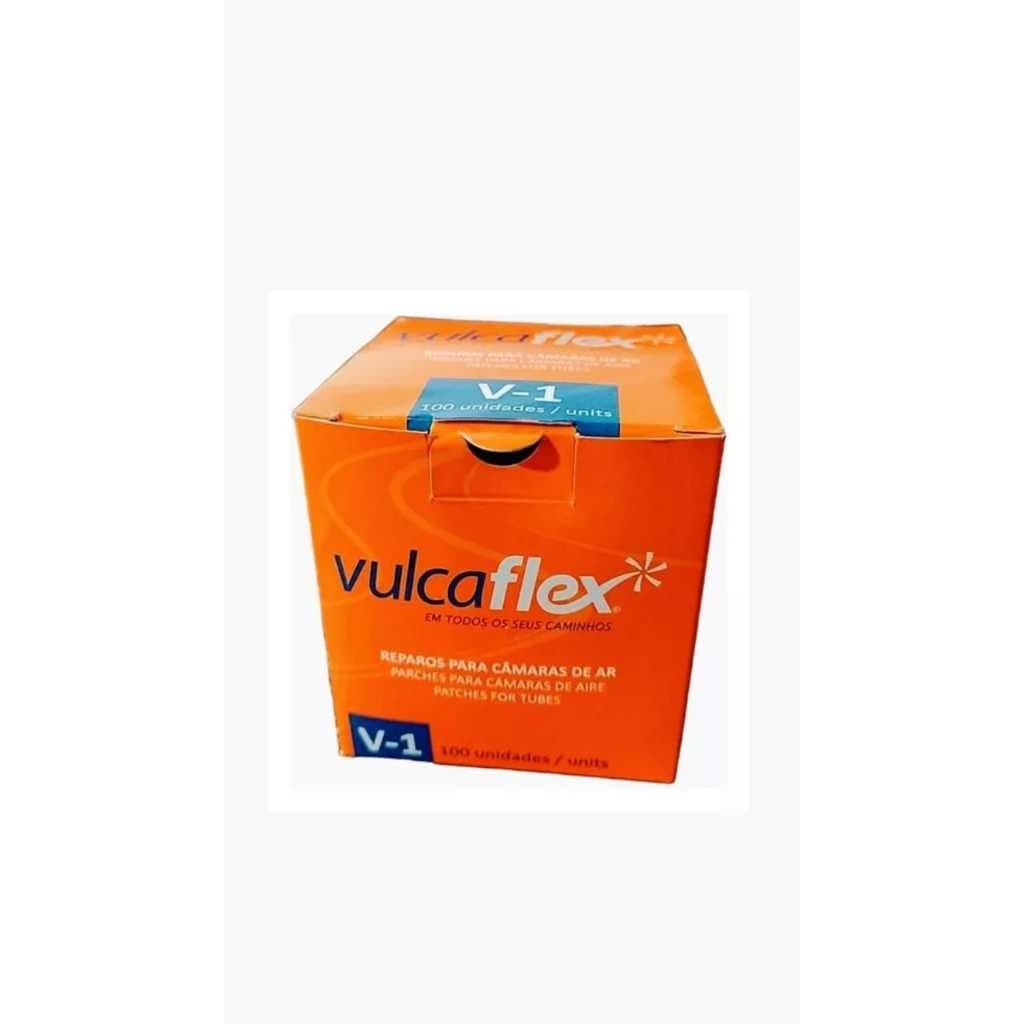 Remendo A Frio 040mm - V-1 - Caixa C/100 Pçs - Vulcaflex