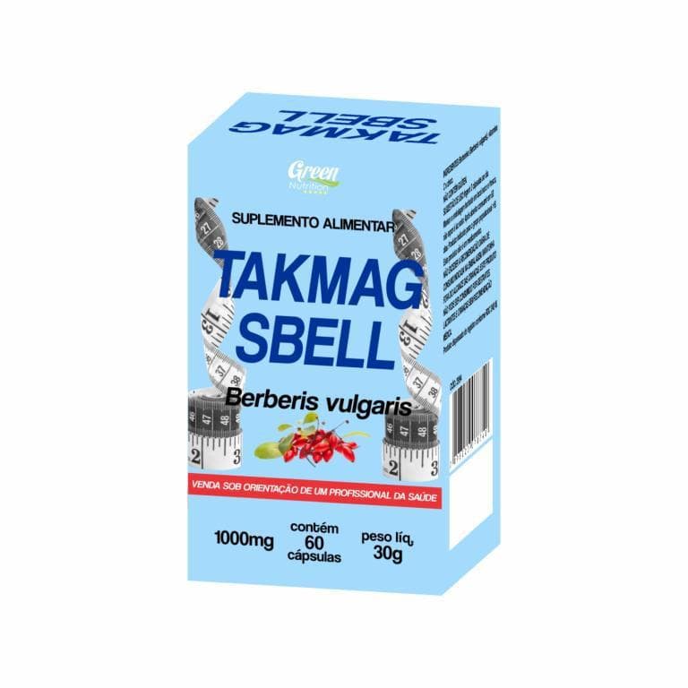 TAKMAG SBELL BERBERIS VULGARIS 500MG 60CAPS GREEN NUTRITION