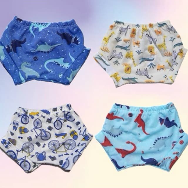 Kit tapa fraldas de bebê 100% algodão menino e menina enxoval dia a dia verão praia cuequinha coeca sunga calcinha
