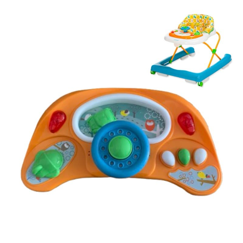 Bandeja de Brinquedos Volante Musical do Andador Bebê Buggy Voyage