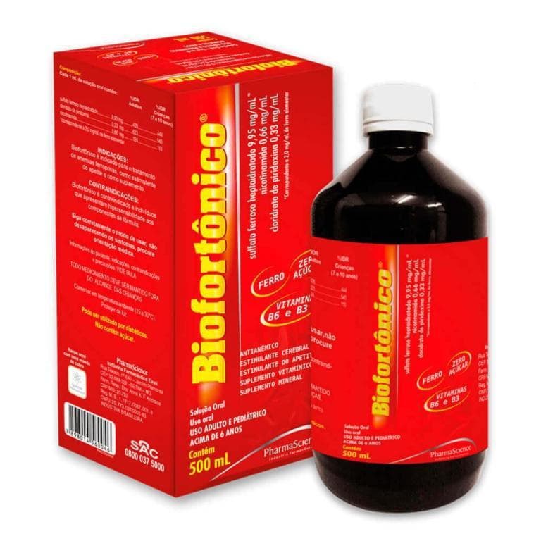 BIOFORTONICO 500ML PHARMASCIENCE