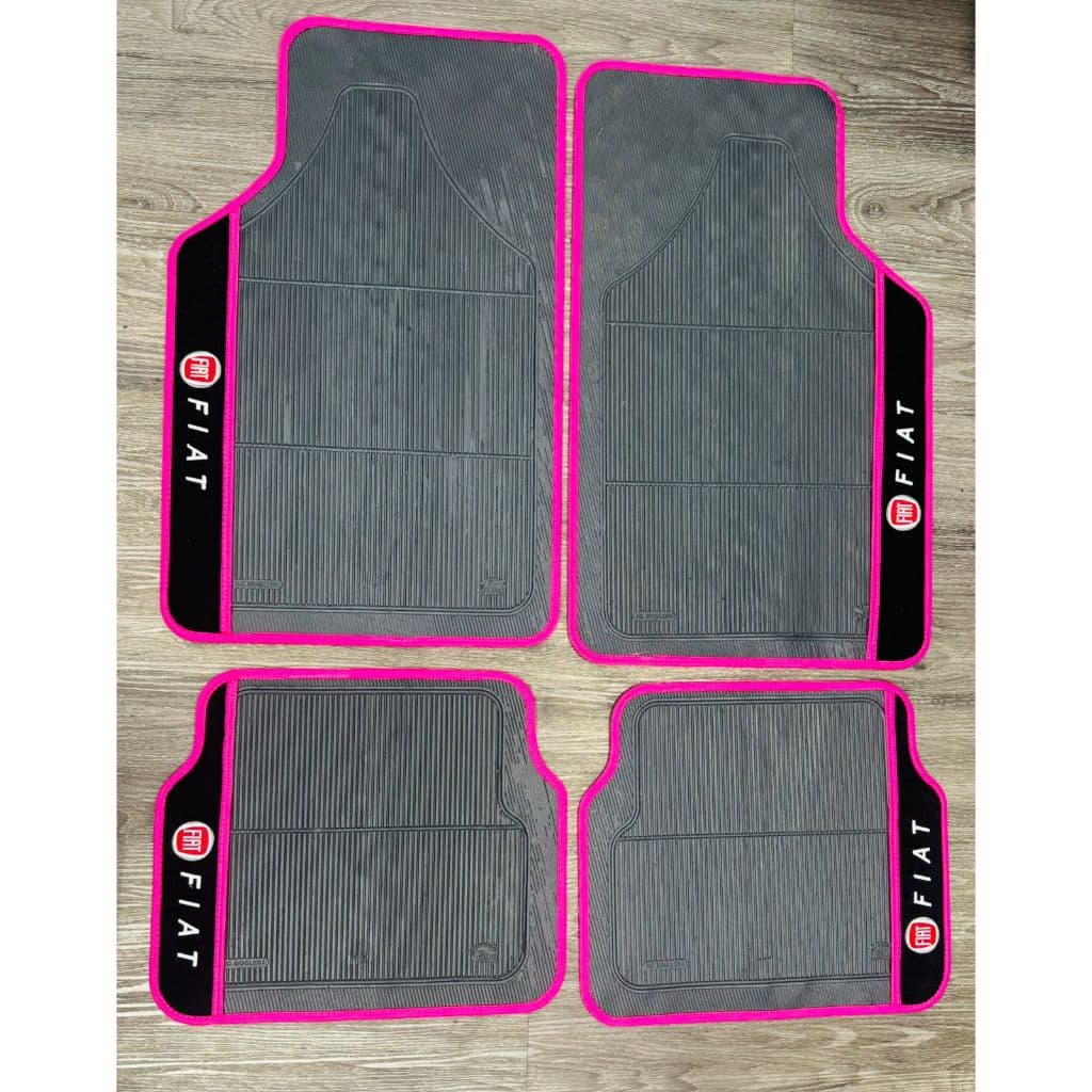 TAPETE AUTOMOTIVO UNIVERSAL COM 4 BORDADOS