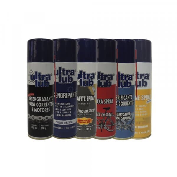 Kit Manutenção e limpeza de Carros e Motos Ultralub