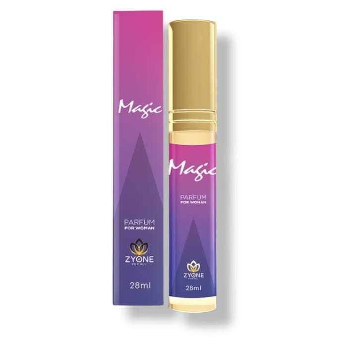 Perfume Feminino Magic Zyone Alta Fixação 25% de Essência Importada 28ml - Parfum