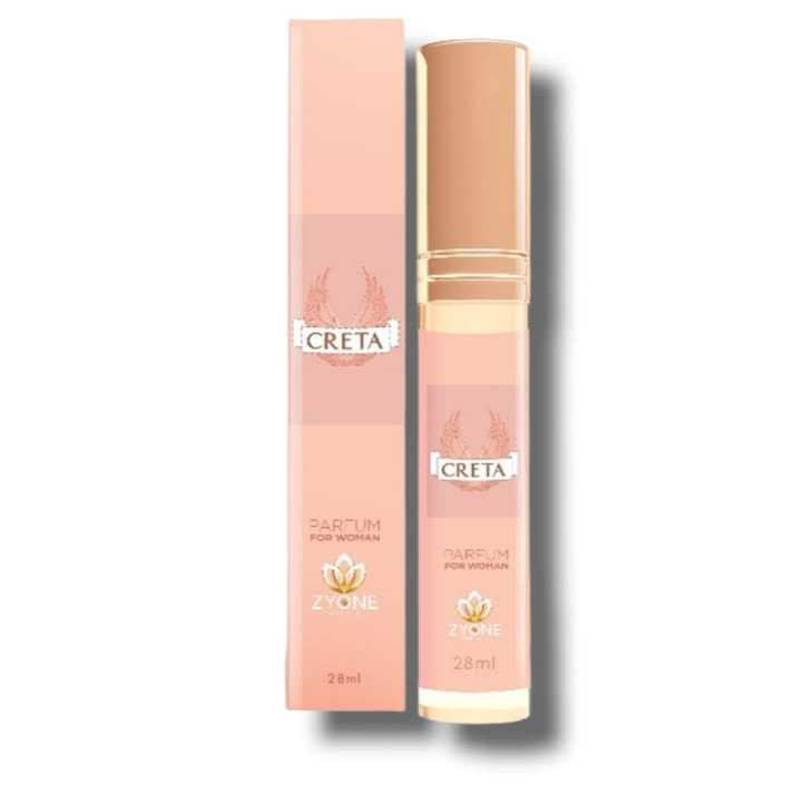 Perfume Feminino Creta Zyone Alta Fixação 25% de Essência Importada 28ml - Parfum
