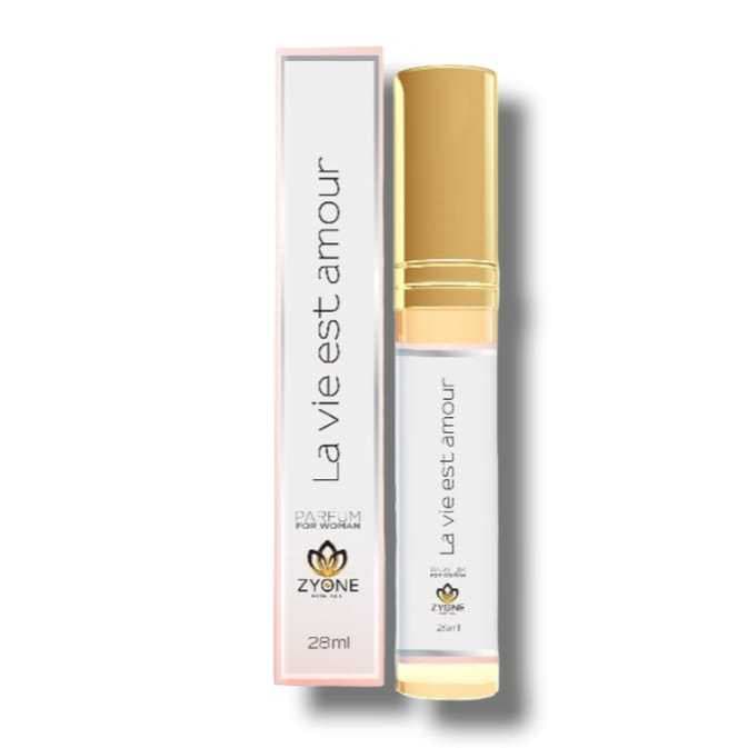 Perfume Feminino La Vie Est Amour Zyone Alta Fixação 25% de Essência Importada Parfum 28ml