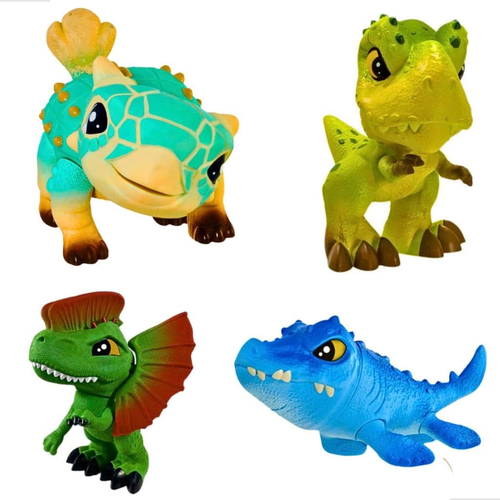 Dinossauro Brinquedo Baby Dino Jurassic Park World Articulado Original - Pupee