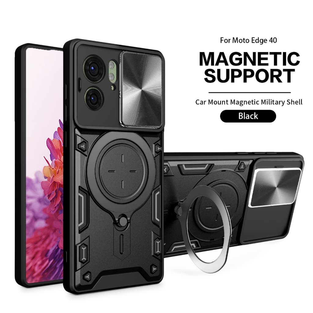 Capa capinha Anti Impacto Anel e proteção para camera para motorola moto edge 40/ moto g04/g04s