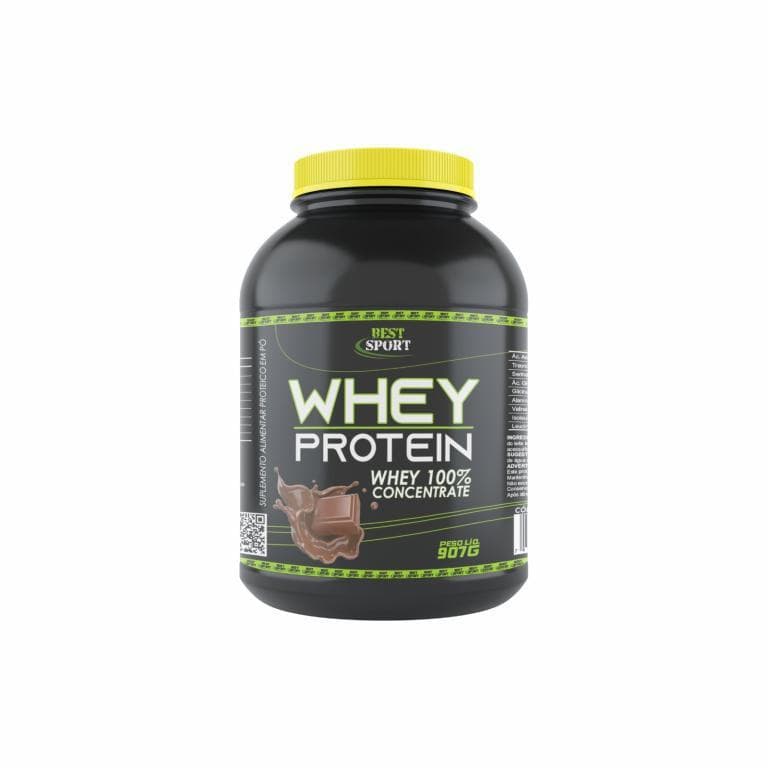 WHEY PROTEIN 100% CHOCOLATE 907G BEST SPORT GREEN NUTRITION