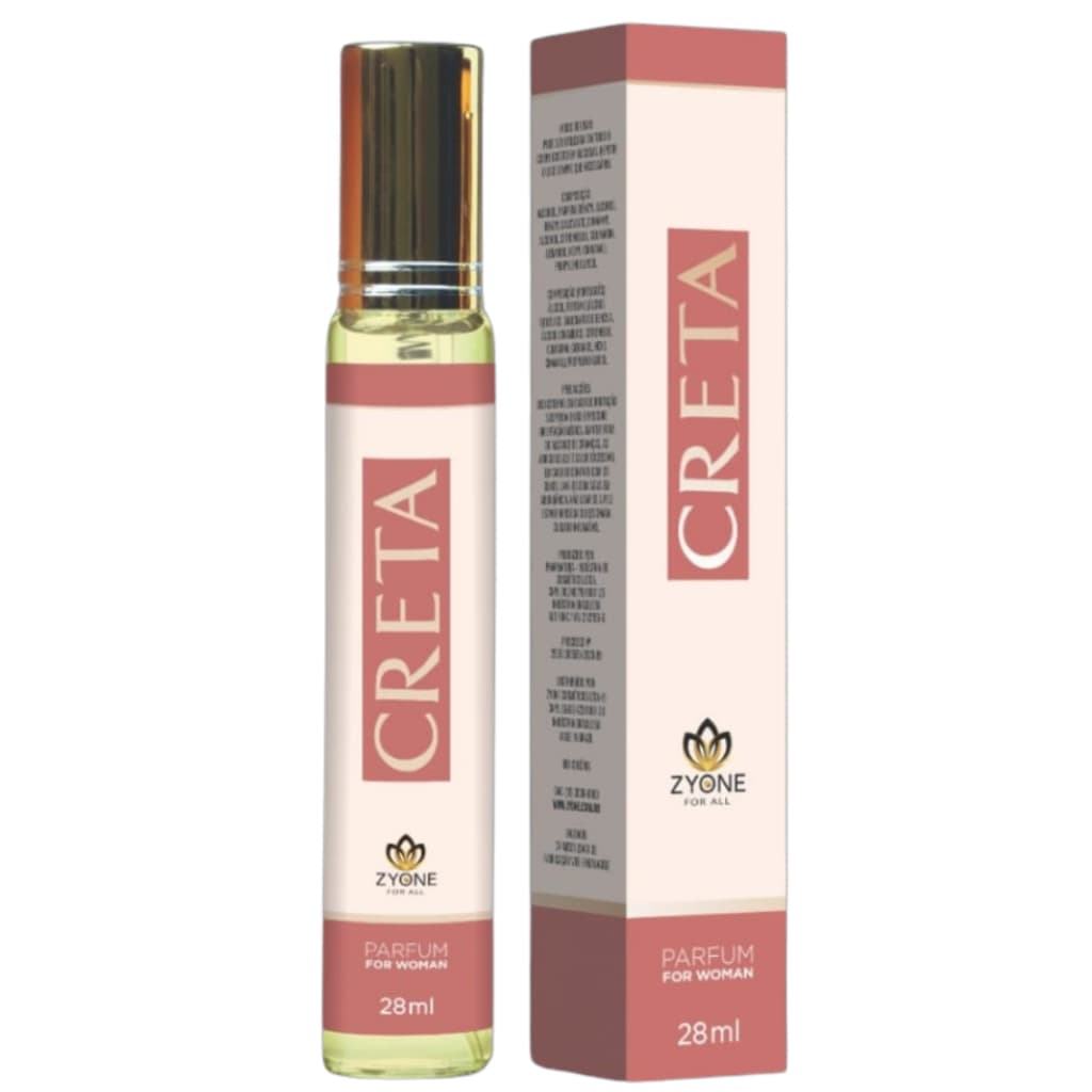 Perfume Feminino Creta 28ml  Zyone  - Perfume Importado - Alta Fixação