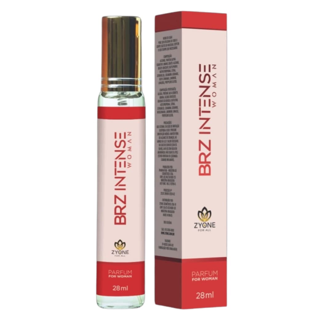 Perfume Feminino Brz Intense Woman  28ml Zyone  -  Perfume Importado Feminino - Alta Fixação