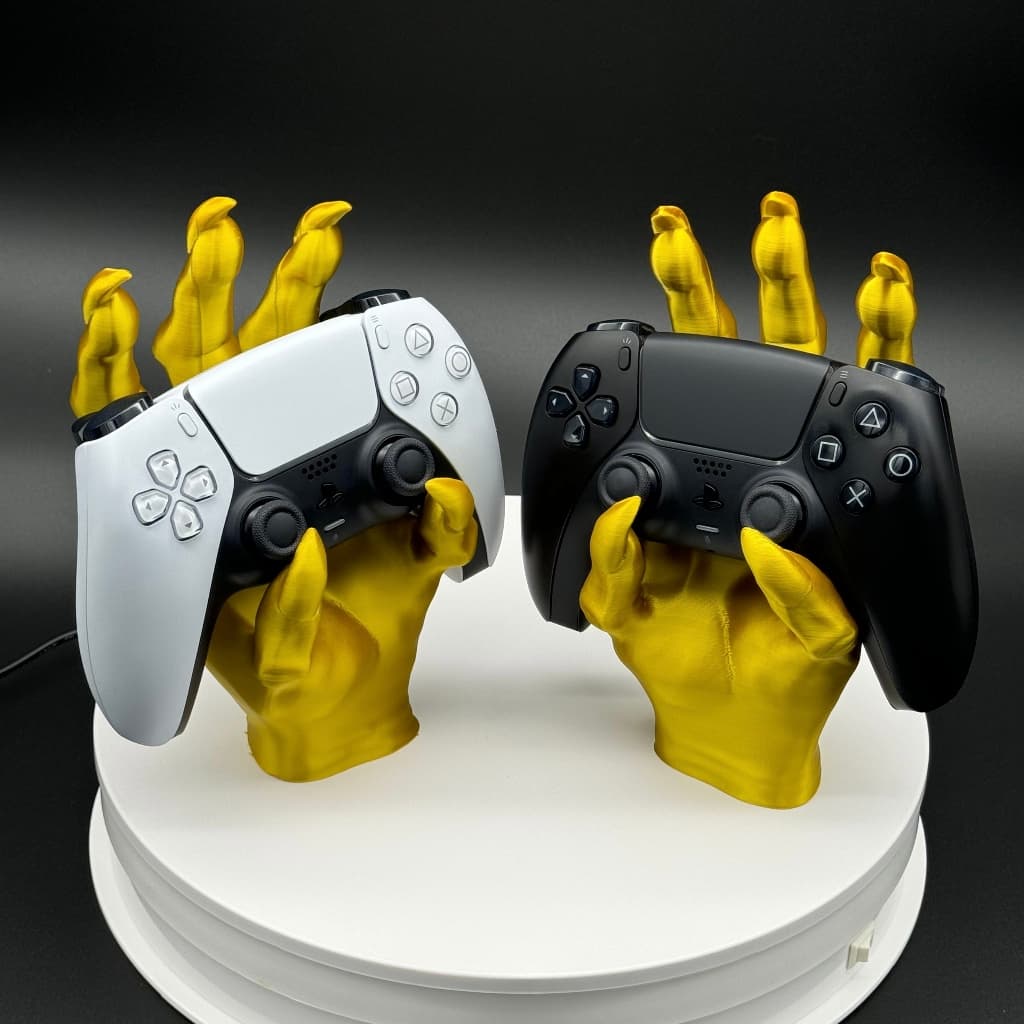 Kit 2 Porta controle Vídeo Game Garra Decoração