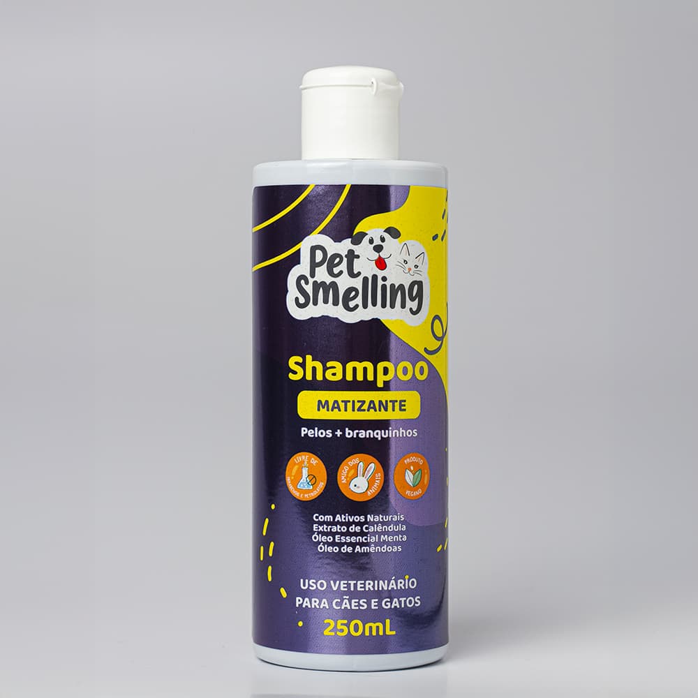 Shampoo Pet Matizante 250 Ml - Para Cães E Gatos - Pet Shop
