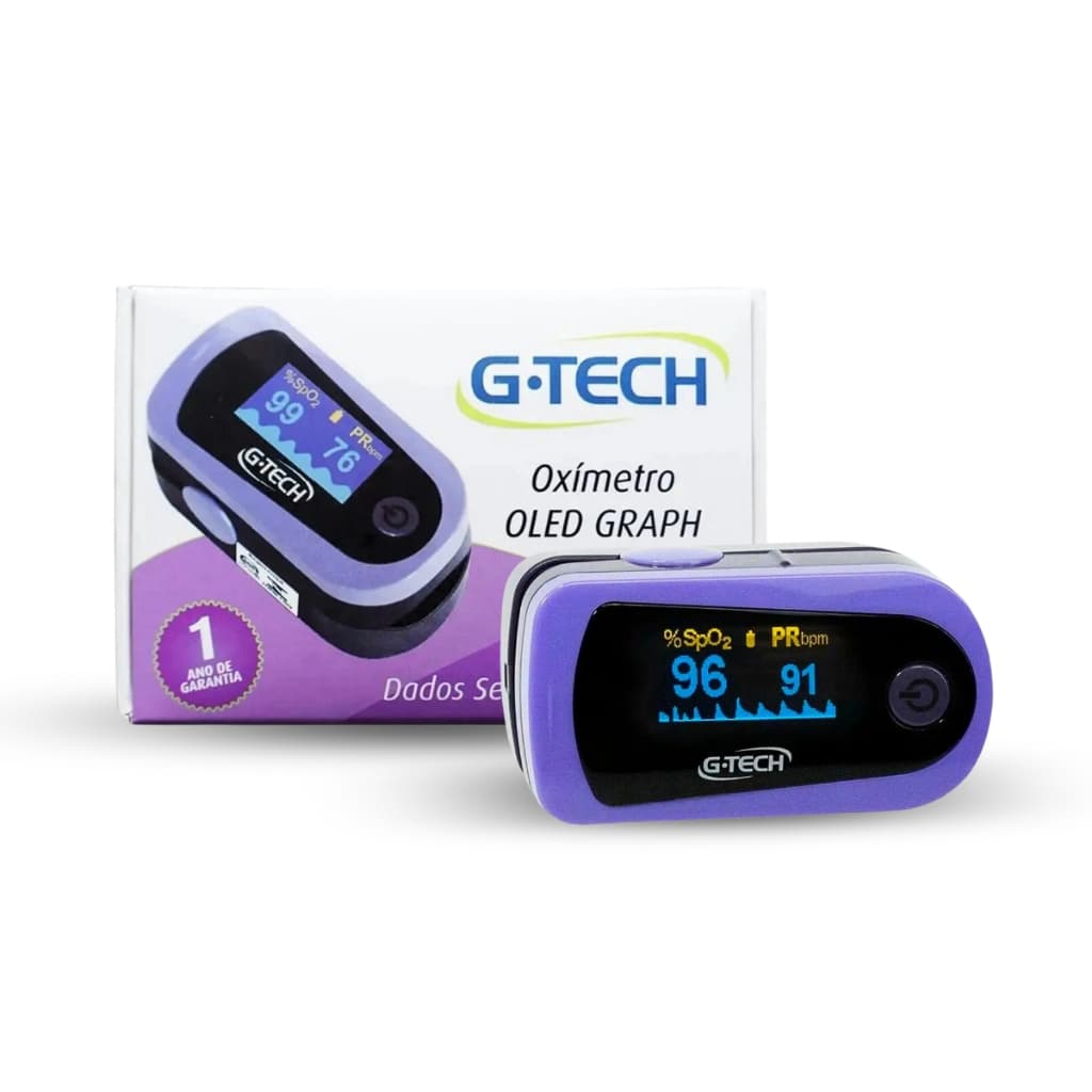 OXIMETRO (DEDO) OLED GRAPH - G-TECH