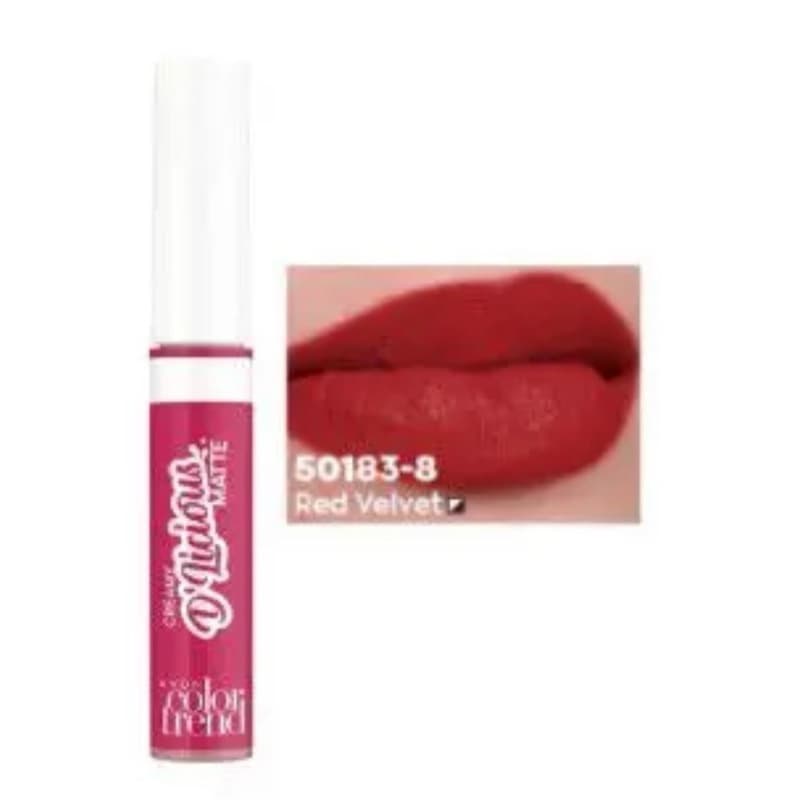 Batom Liquido Creamy D Licious Matte - 4ml Color Trend Avon
