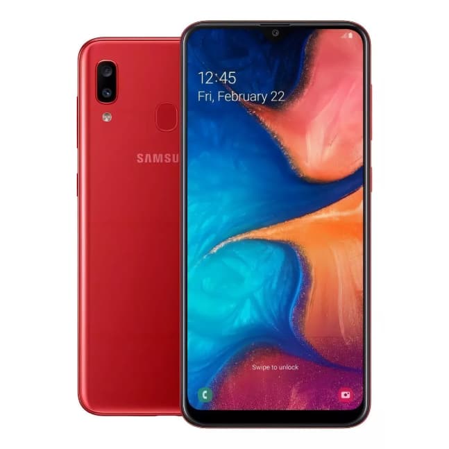 Samsung Galaxy A20 Dual Chip 32GB Vermelho 3GB RAM SM-A205G/DS Usado Ler Descrição