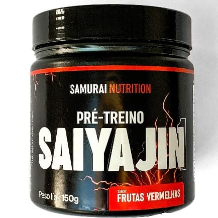 Pré Treino Saiyajin Frutas Vermelhas - Samurai Nutrition