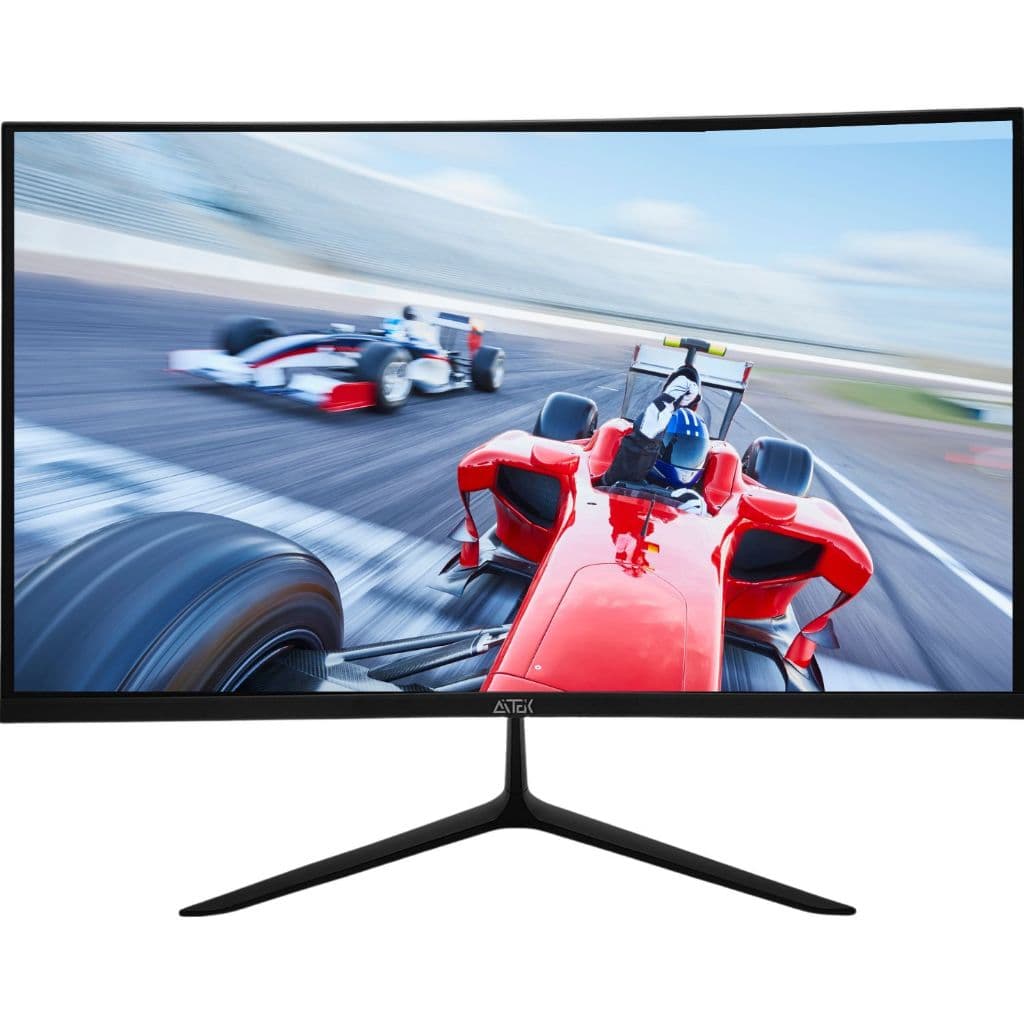 Monitor Curvo Gamer 23.8''  Polegadas Full HD LED 100hz 3ms HD-MI VGA DP Aitek