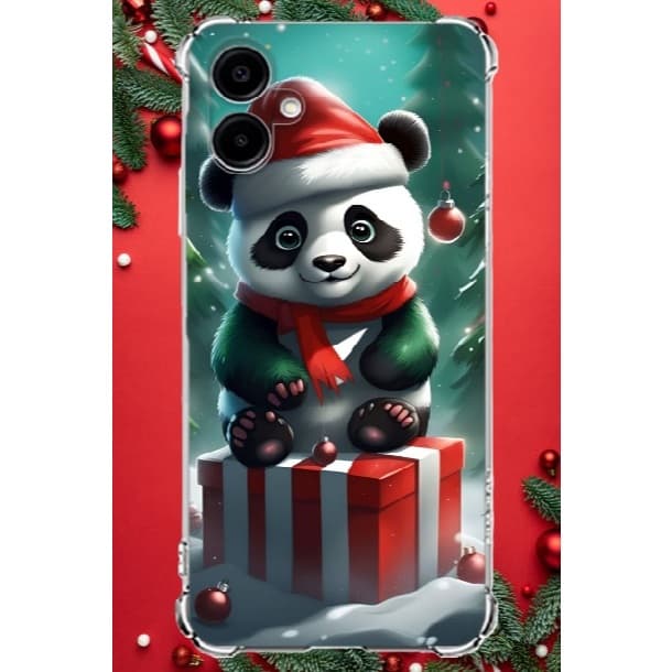 CAPA CAPINHA SAMSUNG A06 e A16 TPU DESENHOS VARIADOS CAPINHA CASE PAPAI NOEL, NATAL