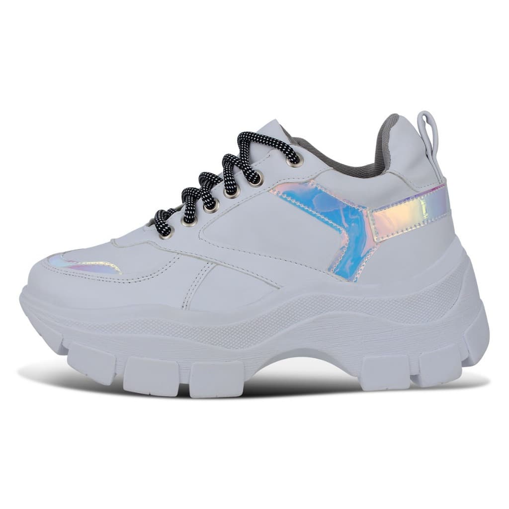 Tenis Buffalo Ugly Dad Shoes Com Faixa Refletiva Confortavel