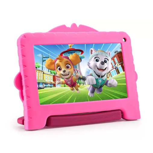 Tablet Infantil Multilaser Patrulha Canina com - Capa 7” 32GB Android 11 Quad-Core Câmera Integrada