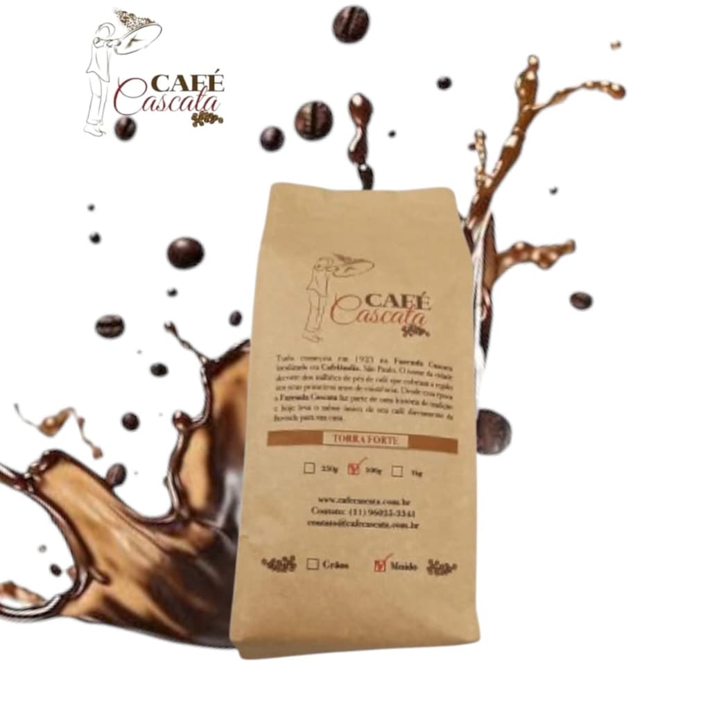 Café Torrado Moido 100% Artesanal Grãos Selecionados
