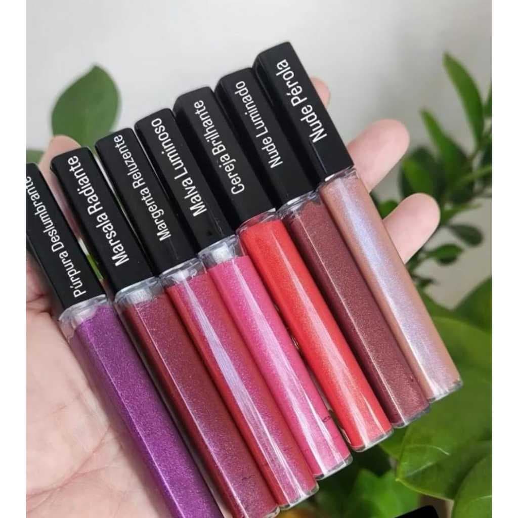 Batom Líquido Power Stay Matte de longa duração16h ou Matte Glitter Effect Avon Power Stay,7 ml.