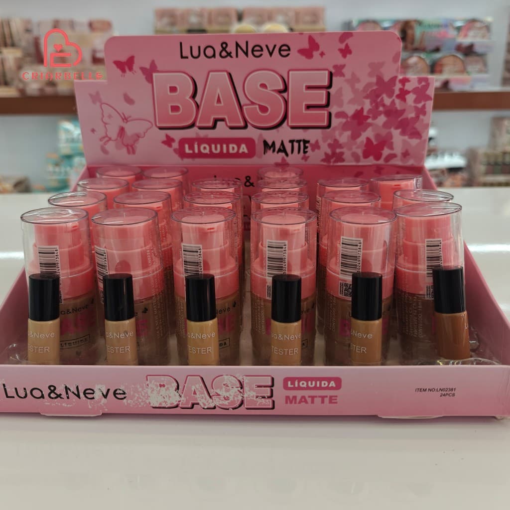LUA NEVE Base Liquida Matte crease Free  Base Liquida LN-02381