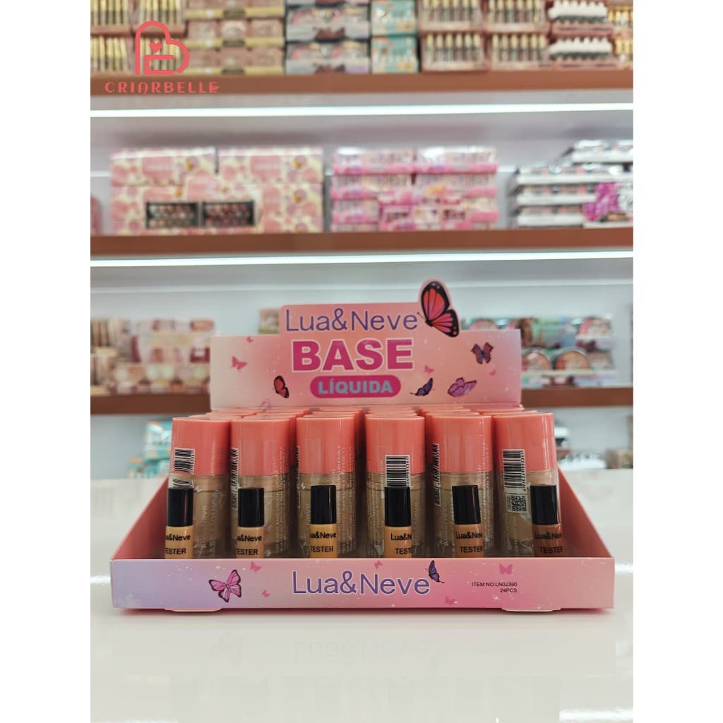 LUA NEVE Base Liquida Matte crease Free  Base Liquida LN-02390