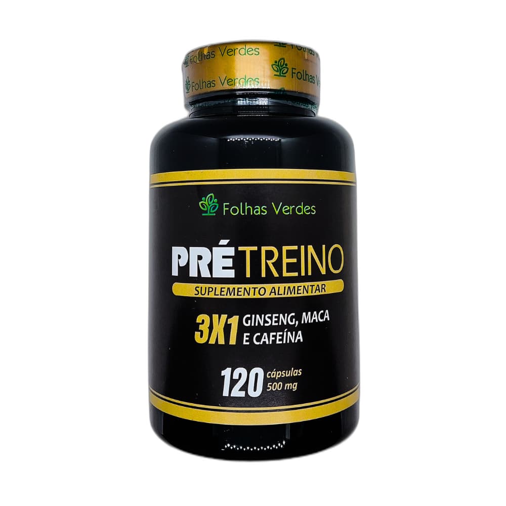 Pré-Treino 120 cápsulas 500mg