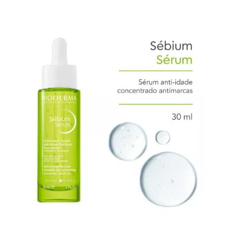 Sérum Concentrado Anti-idade Antimarcas Sebium Bioderma 30ml
