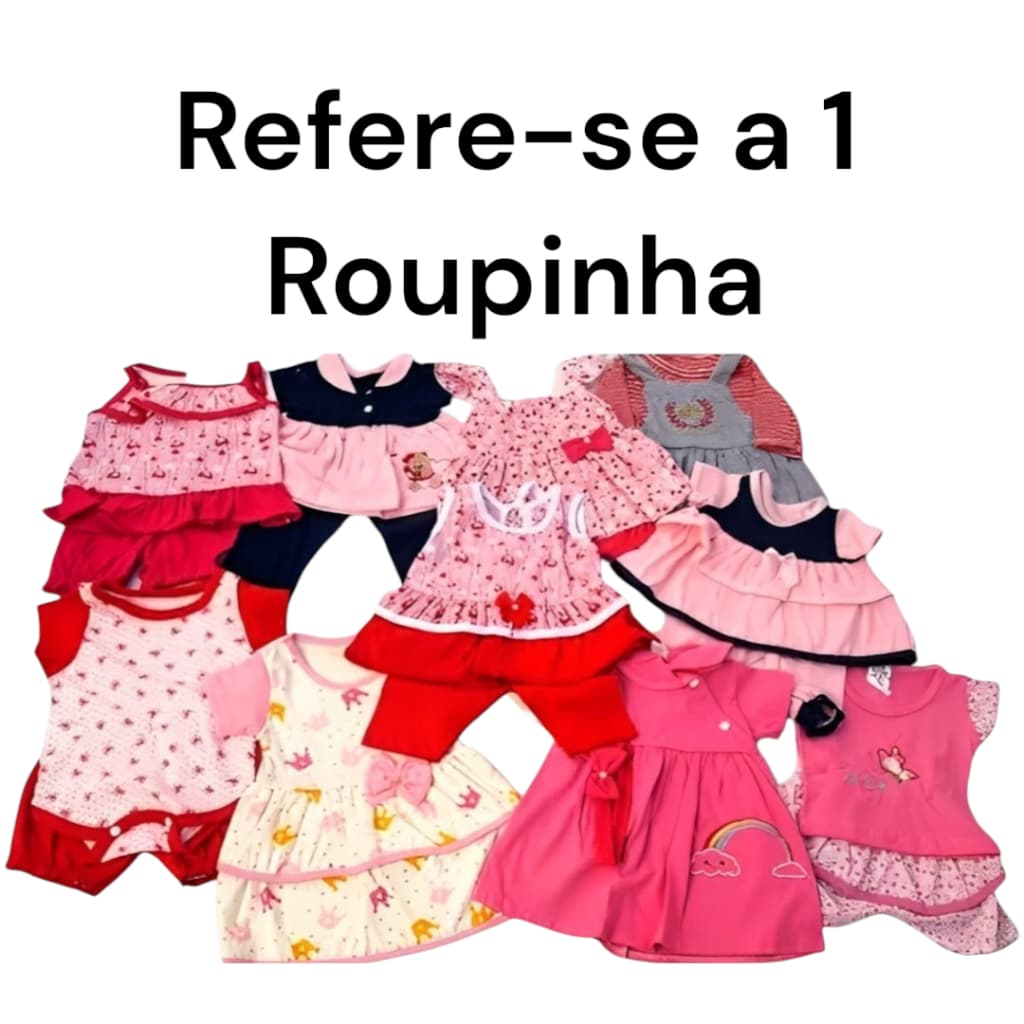 Roupa Roupinha Roupa Bebe ou Bebe Reborn Menina ou Menino Promoção