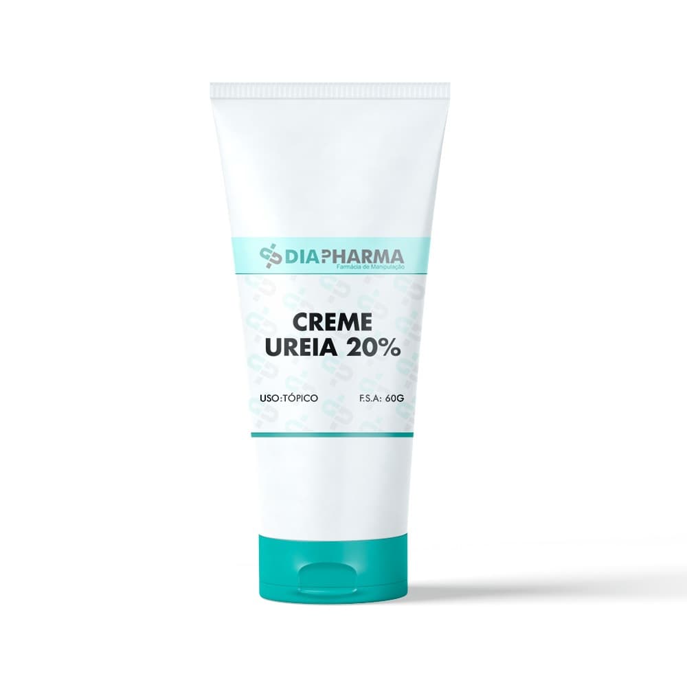 Ureia 20% - Creme hidratante para os pés
